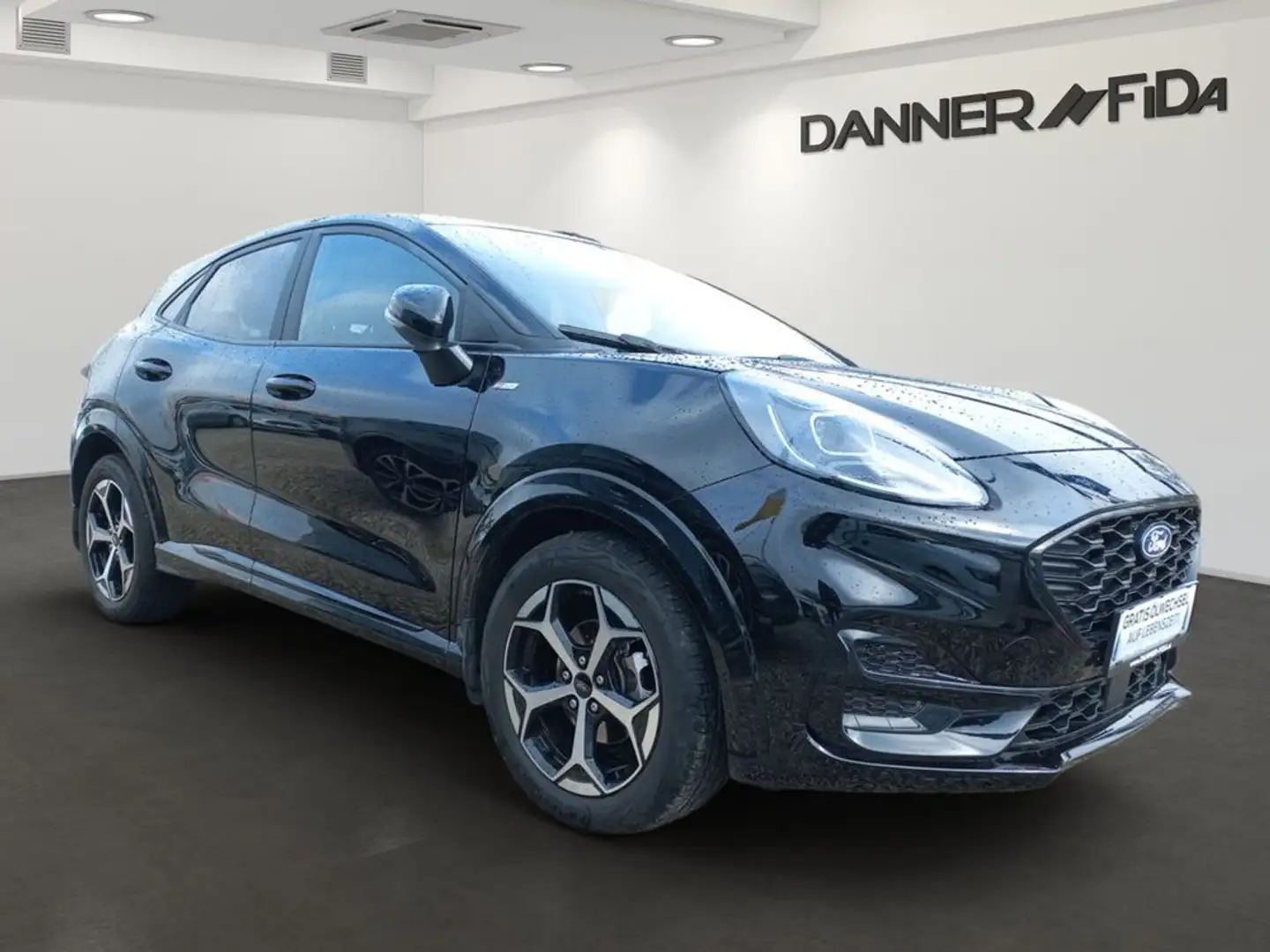 Ford Puma 1,0 EcoBoost Hybrid ST-Line *SOFORT VERFÜGBAR Schwarz - 2
