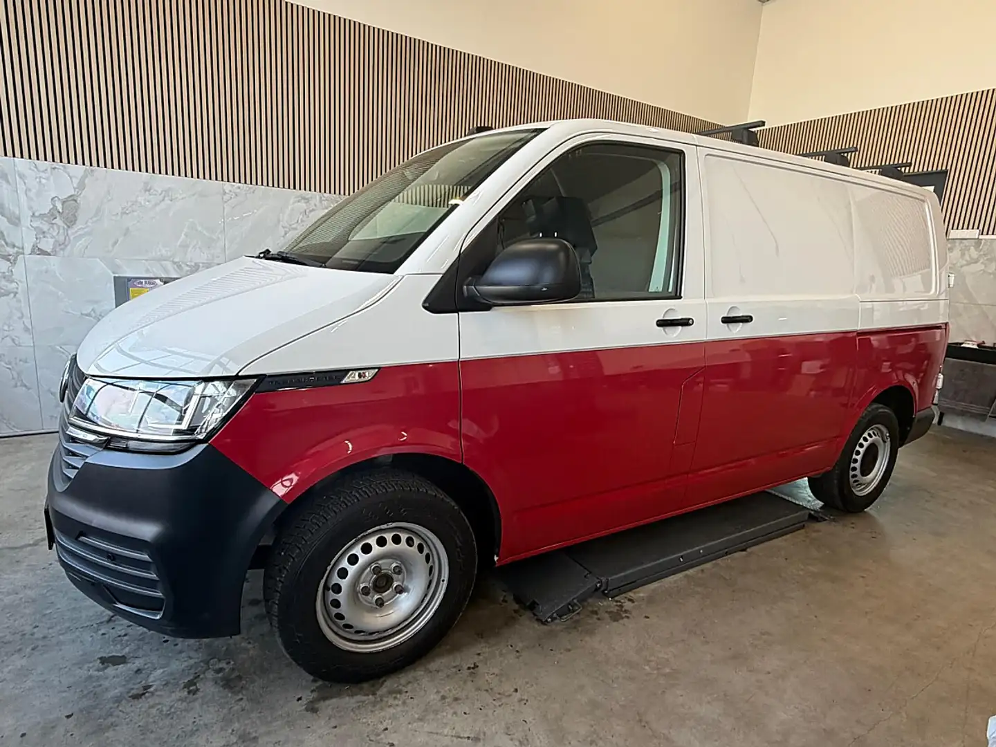 Volkswagen T6.1 Transporter KR Flügel 2,0 TDI Bi Color Standheizung, Schieb... Weiß - 1