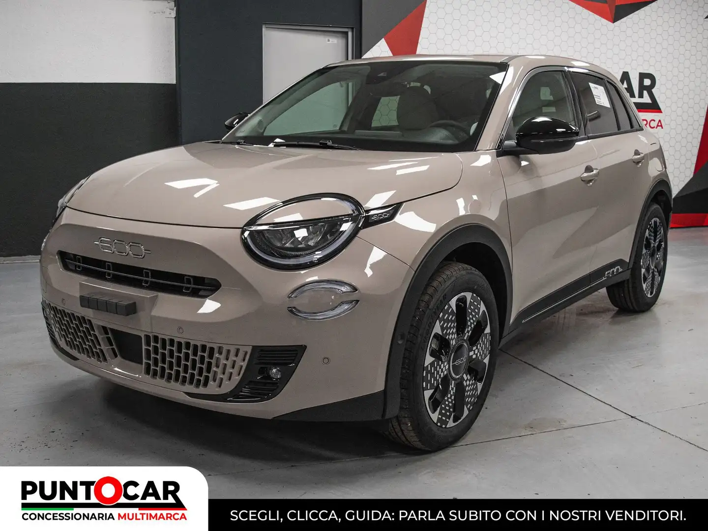 Fiat 600 Hybrid 110 CV DCT MHEV La Prima PROMO FLEX Beige - 1