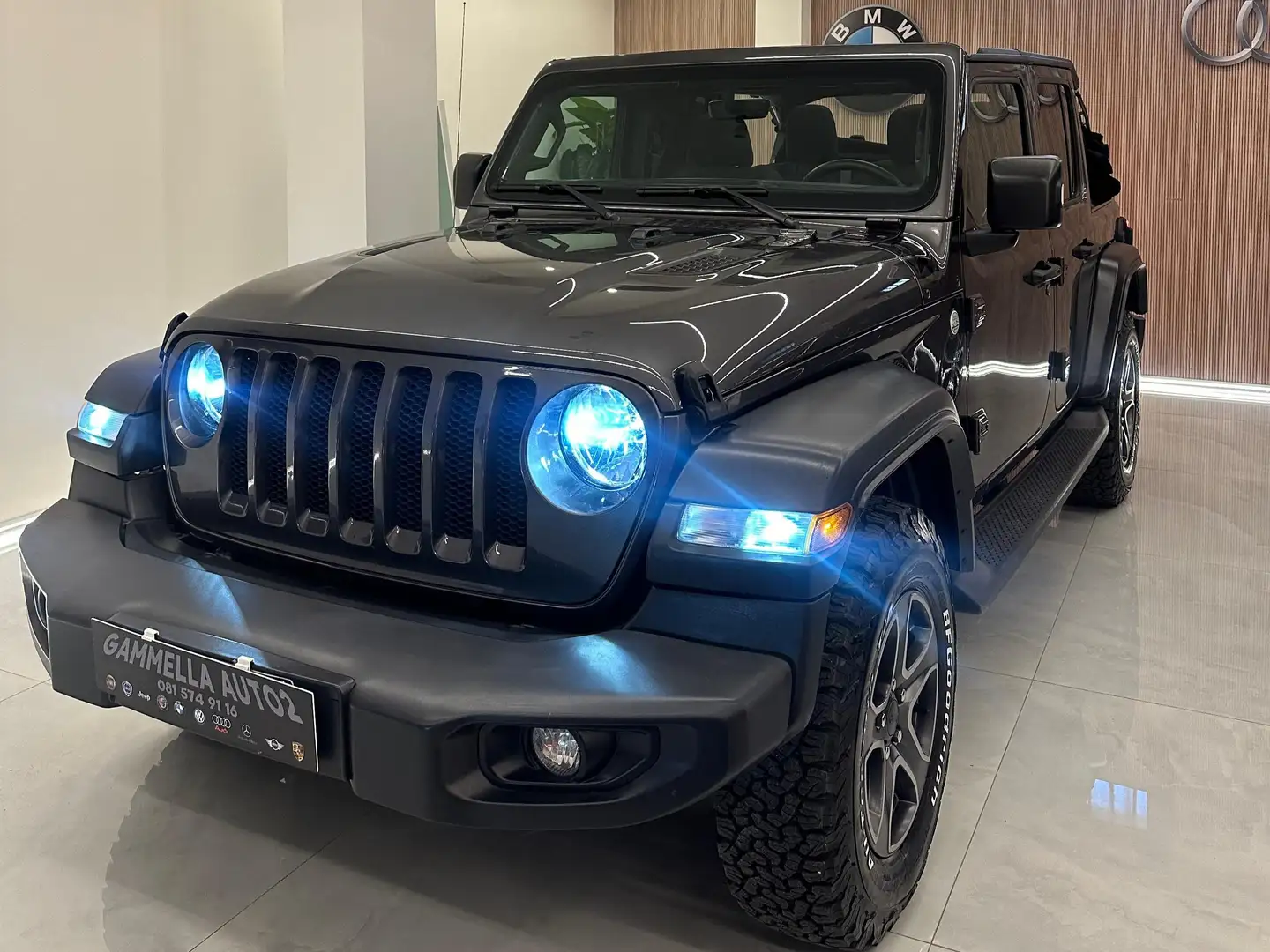 Jeep Wrangler Wrangler Unlimited 2.2 mjt II Night Eagle auto Nero - 2