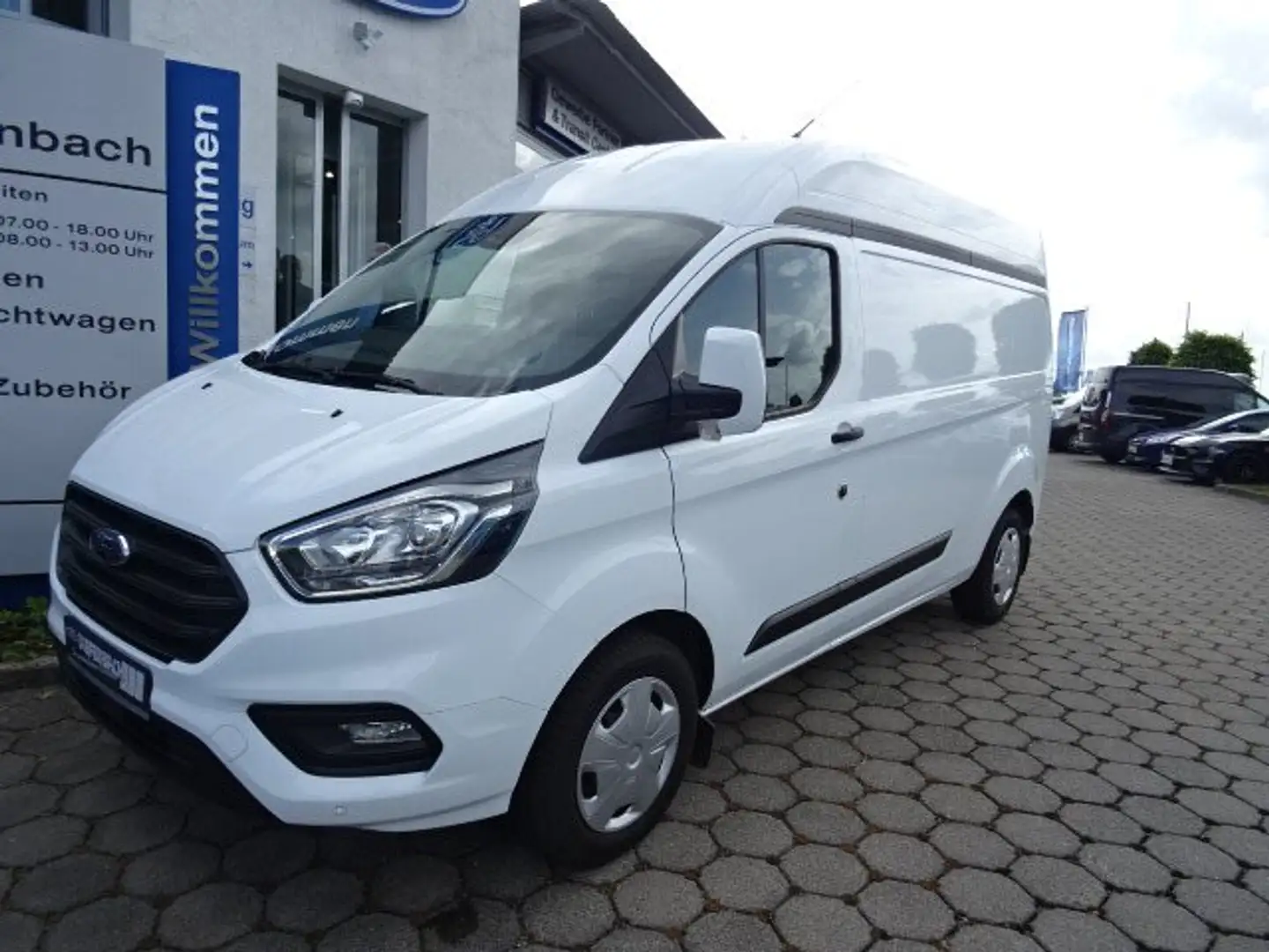 Ford Transit Custom 2.0 Ecoblue 320 L2 H2 Trend +Kamera+Navigation Weiß - 2