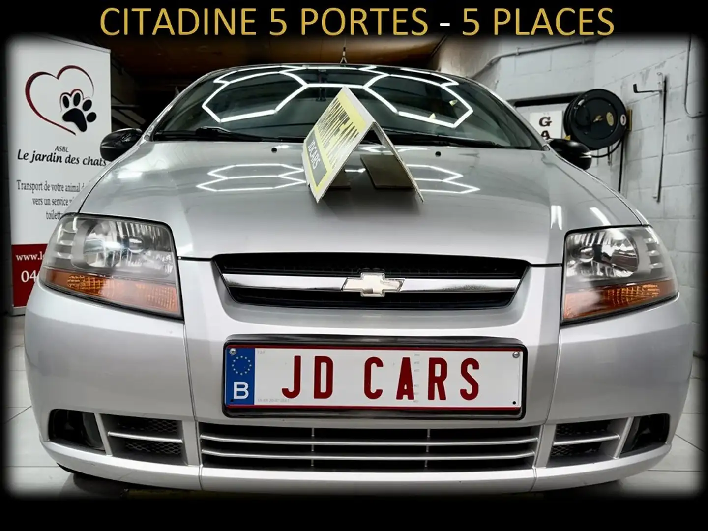 Chevrolet Kalos hatchback 1.2i SE‼️GARANTIE 1AN CTOK‼️ Grau - 2
