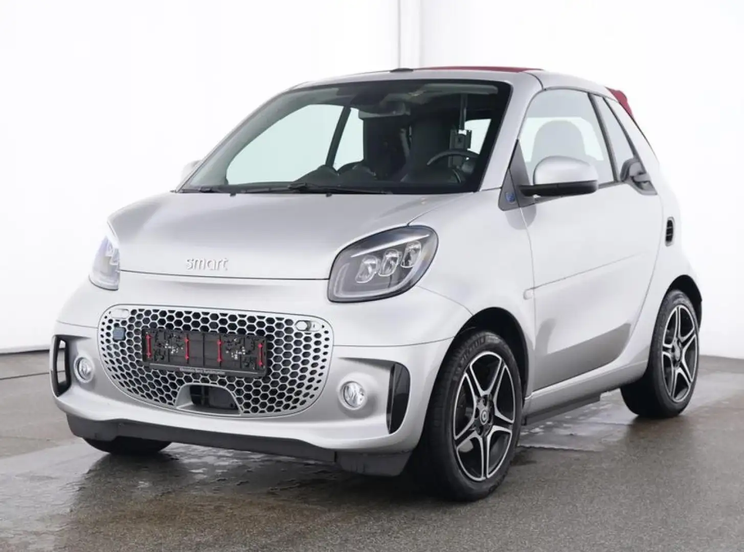 smart forTwo EQ cabrio prime EXCLUSIVE: SILVERnREDTOP! Silber - 1