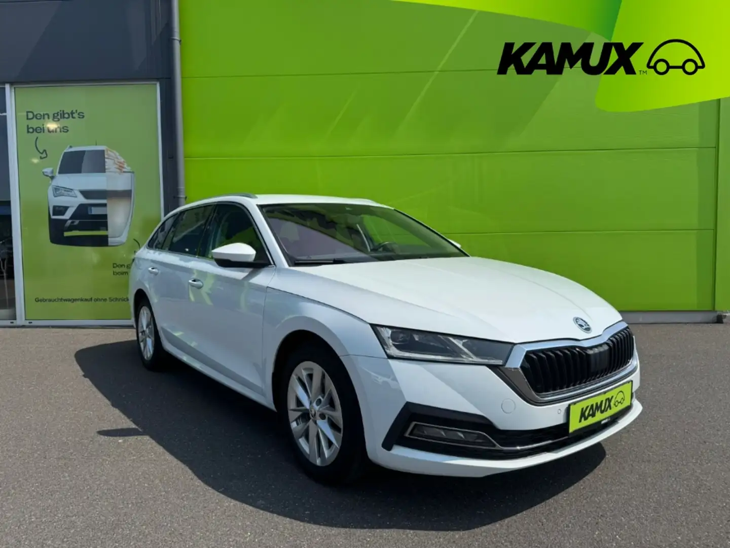 Skoda Octavia 2.0TDI Combi DSG Style+LED+VIRTUAL+PDC Bianco - 1