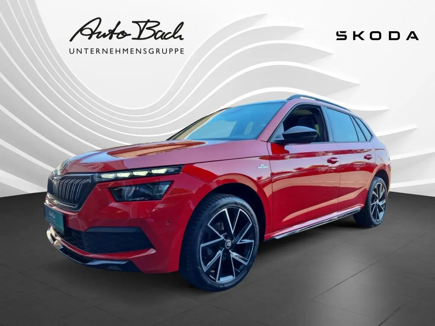 Skoda Kamiq Monte Carlo 1.0 TSI DSG Piros - 1