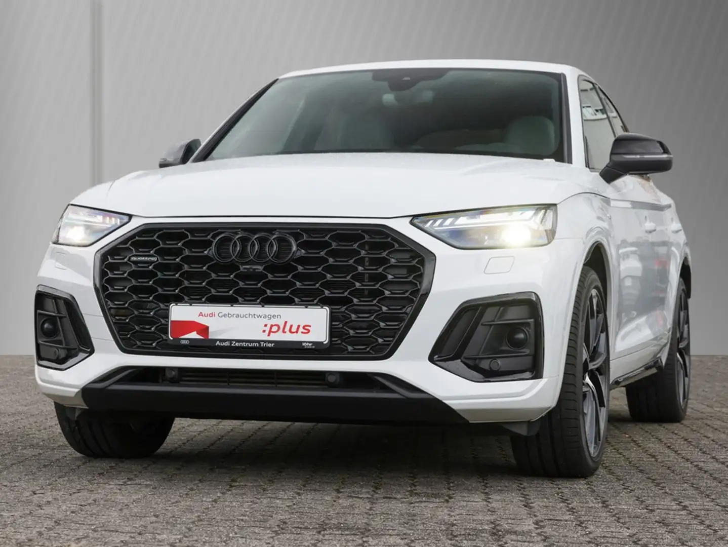 Audi Q5 Sportback 55 TFSI e quattro S line Sportpaket AHK Weiß - 2