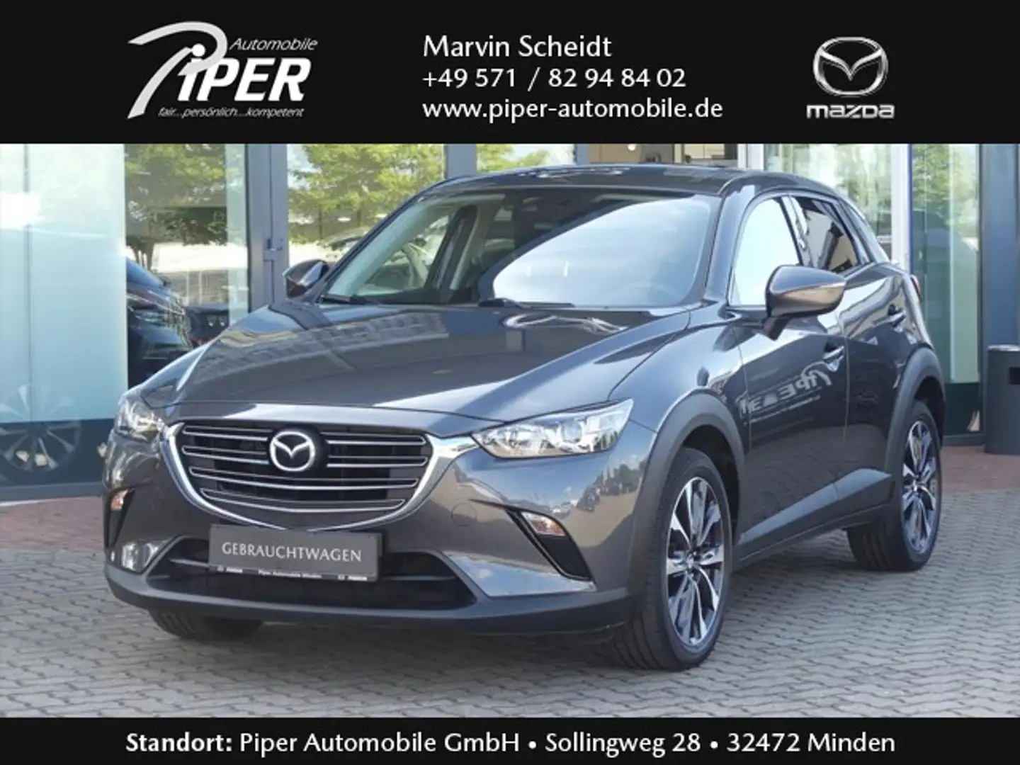 Mazda CX-3 SKYACTIV-G 2.0 FWD 5T 6GS AL-ADVANTAGE Grau - 1