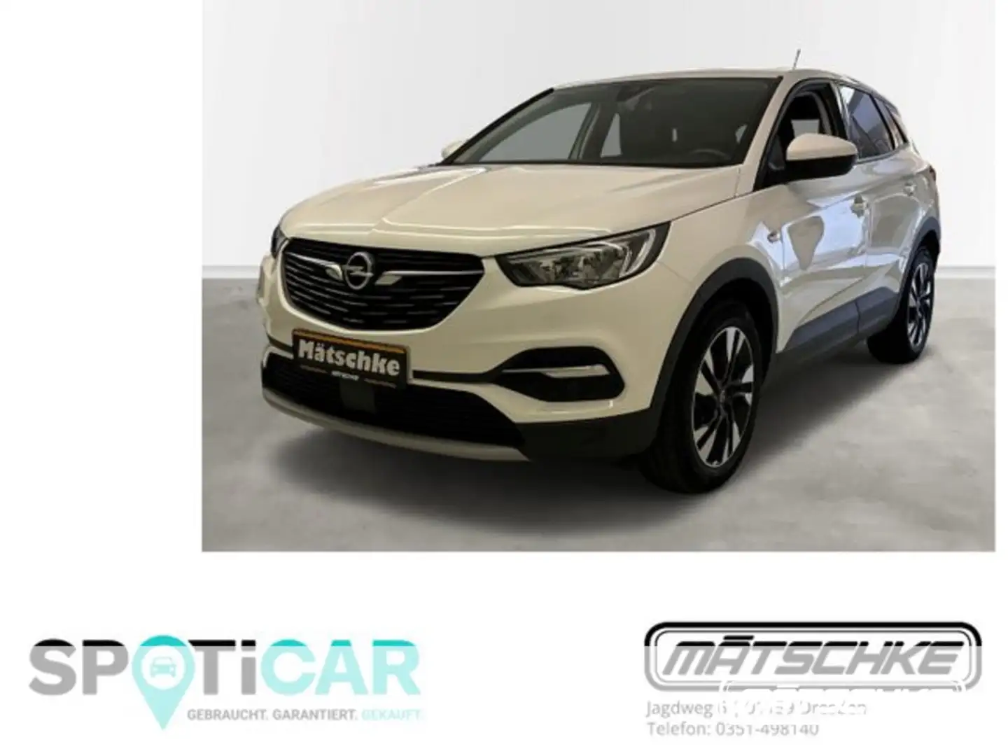 Opel Grandland 1.2 Elegance KAMERA INTELLILINK LED Weiß - 1