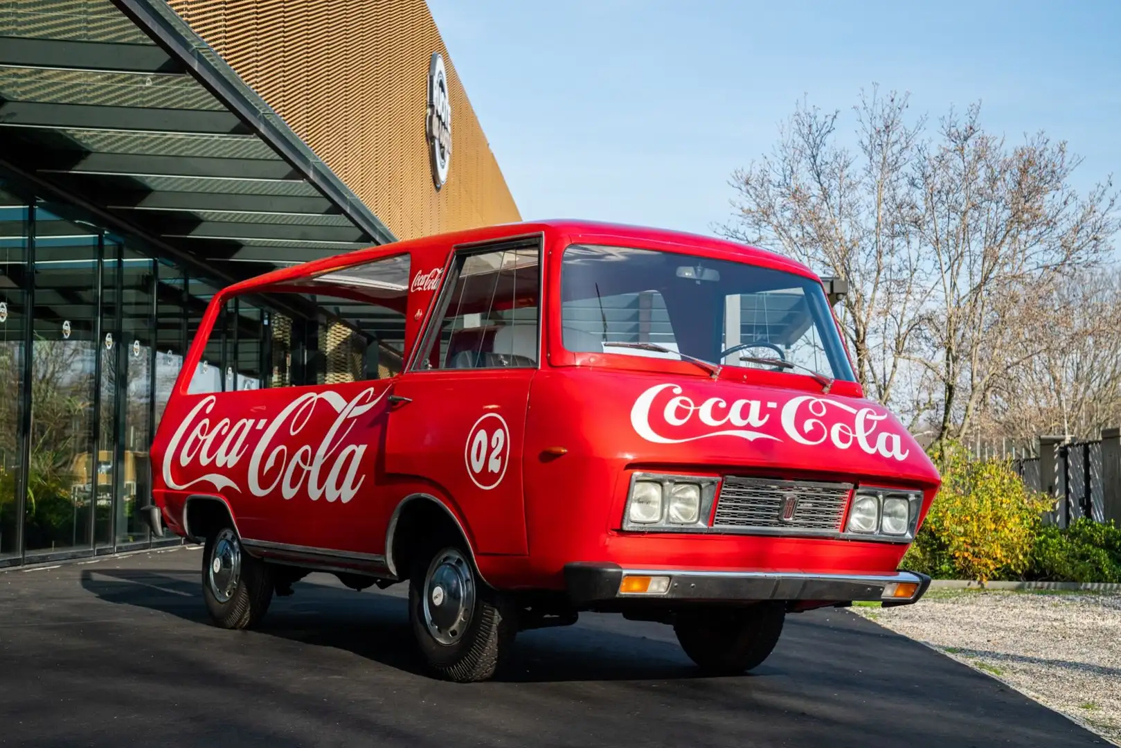 Fiat 1100 T Icardi "CocaCola" Roşu - 1