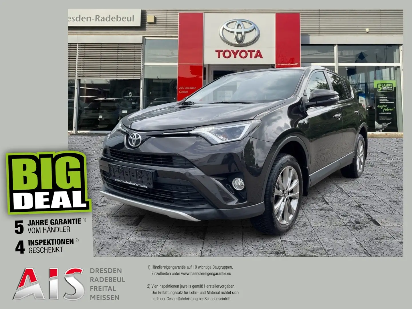 Toyota RAV 4 RAV4 2.0 4x4 Edition AHK*KAM*Tempomat*el.Heck Braun - 1