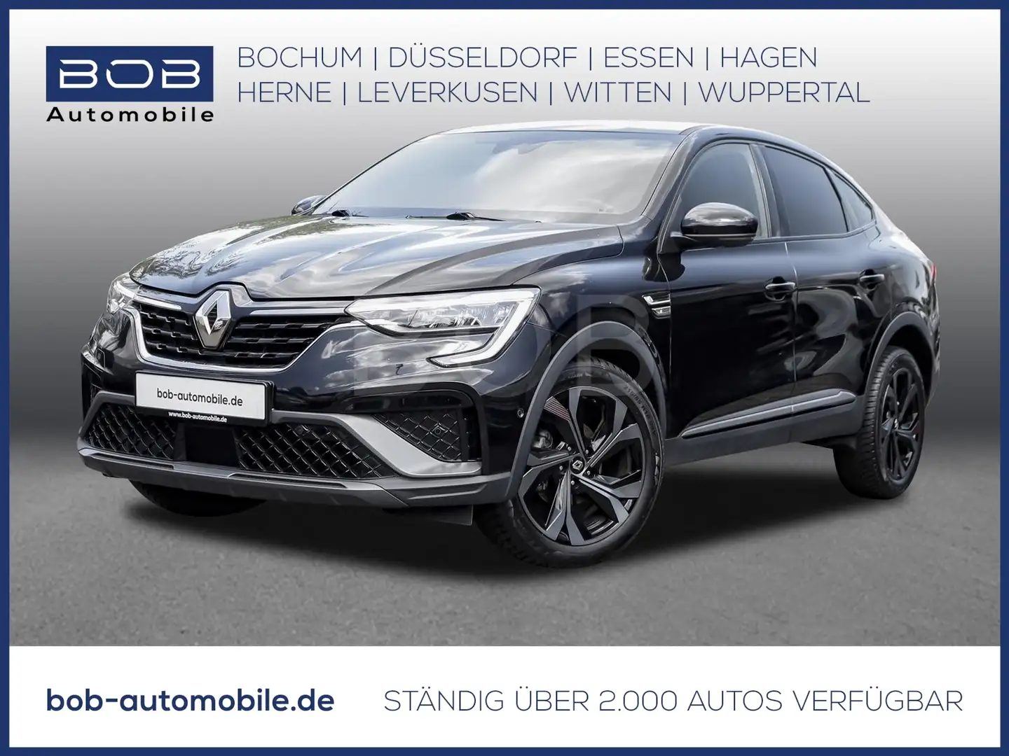 Renault Arkana TCe 160 EDC R.S.  NAVI SHZ ACC 360° KAMERA Schwarz - 1