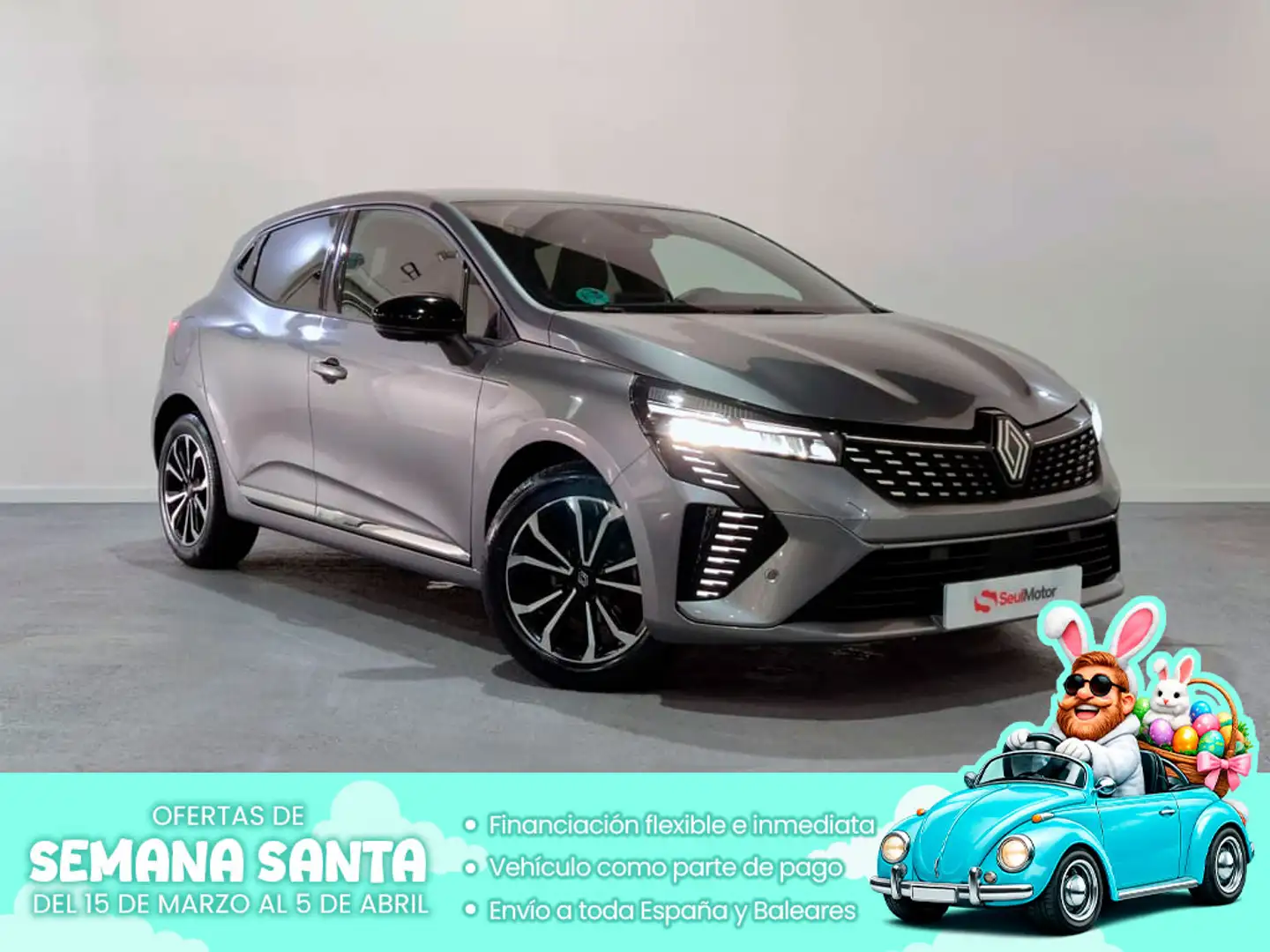 Renault Clio TCe Techno 67kW Gris - 1