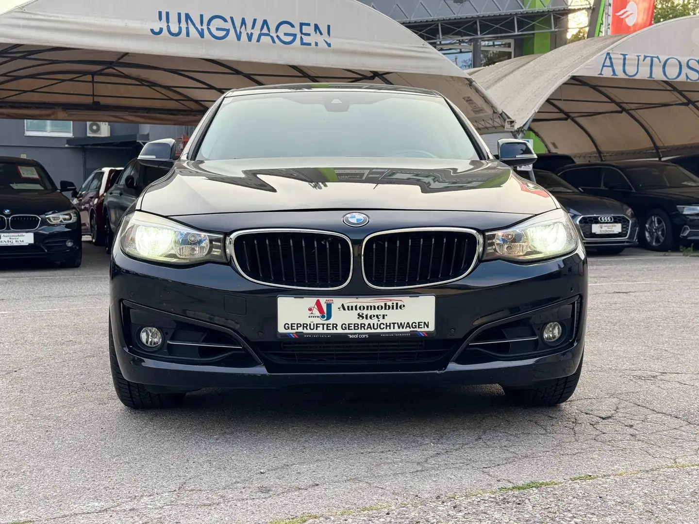 BMW 318 d Gran Turismo Aut.+Head-Up-Display+Navi+Tempomat Schwarz - 2
