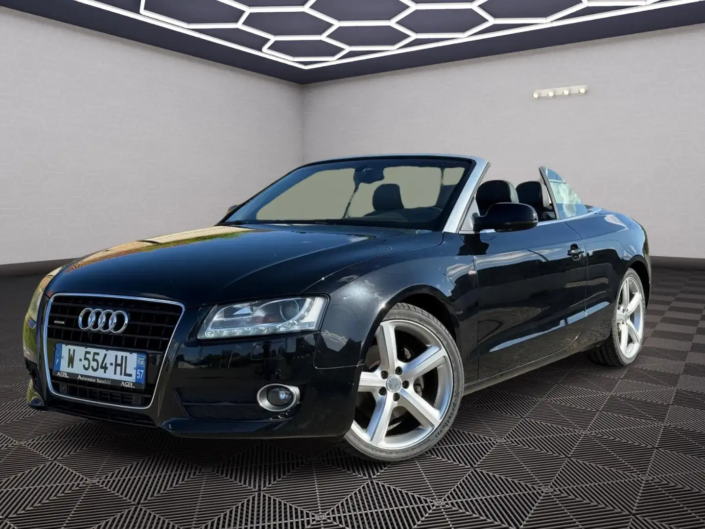 Audi Cabriolet 3.0 TDI Quattro Noir - 1