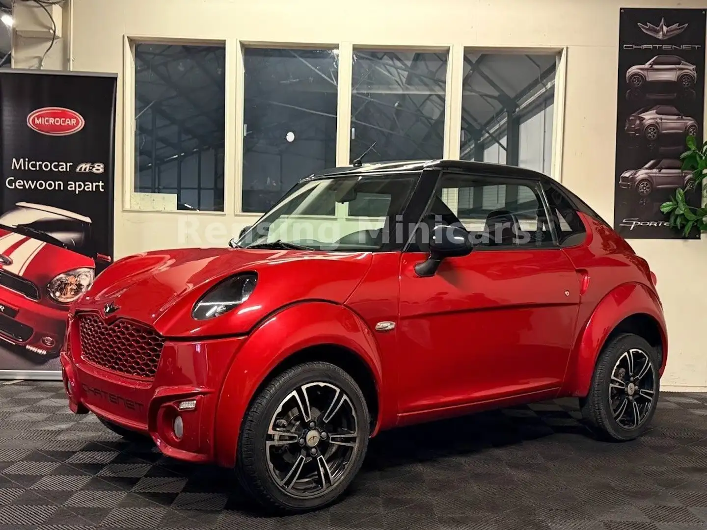 Chatenet Sonstige Sporteevo Mini Cooper Mopedauto Microcar 45 KM Rot - 1