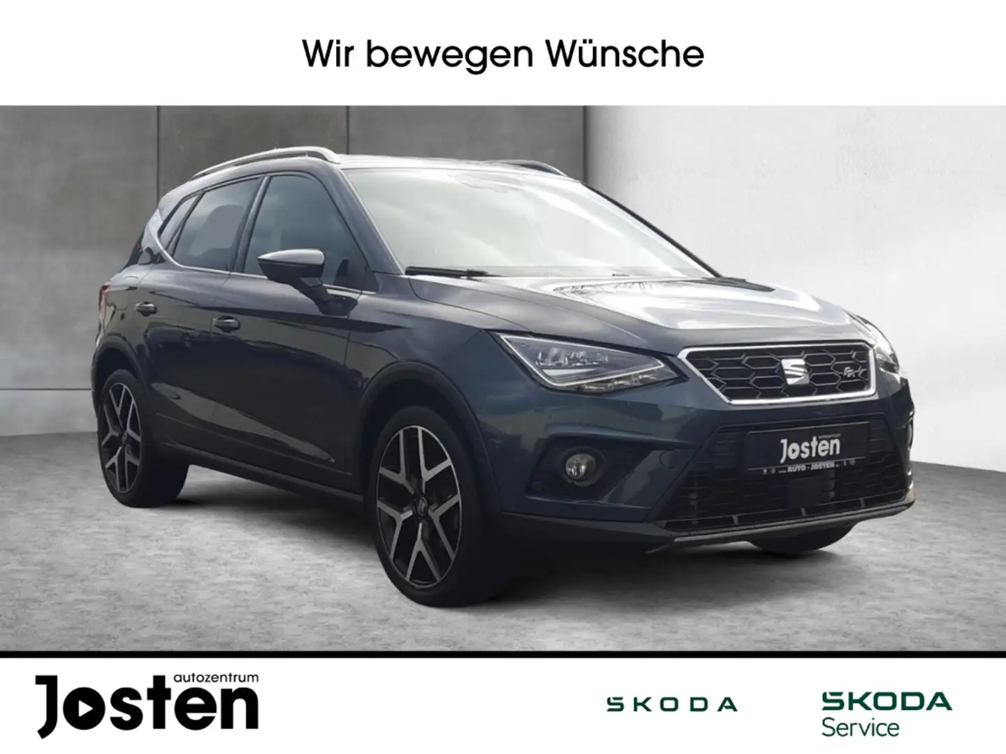SEAT Arona FR 1.0 TGI LED CarPlay ACC Kessy SHZ DAB Grau - 2