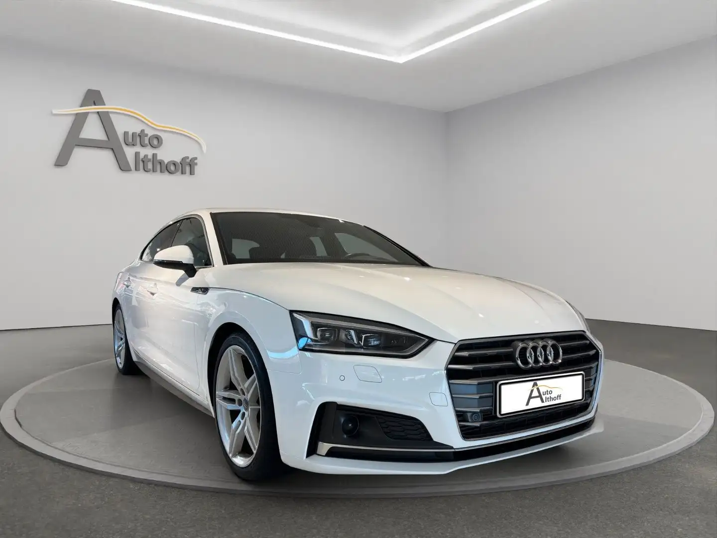 Audi A5 SB 40TFSI S Line AHK MATRIX KAM HUD ACC VC Blanco - 1