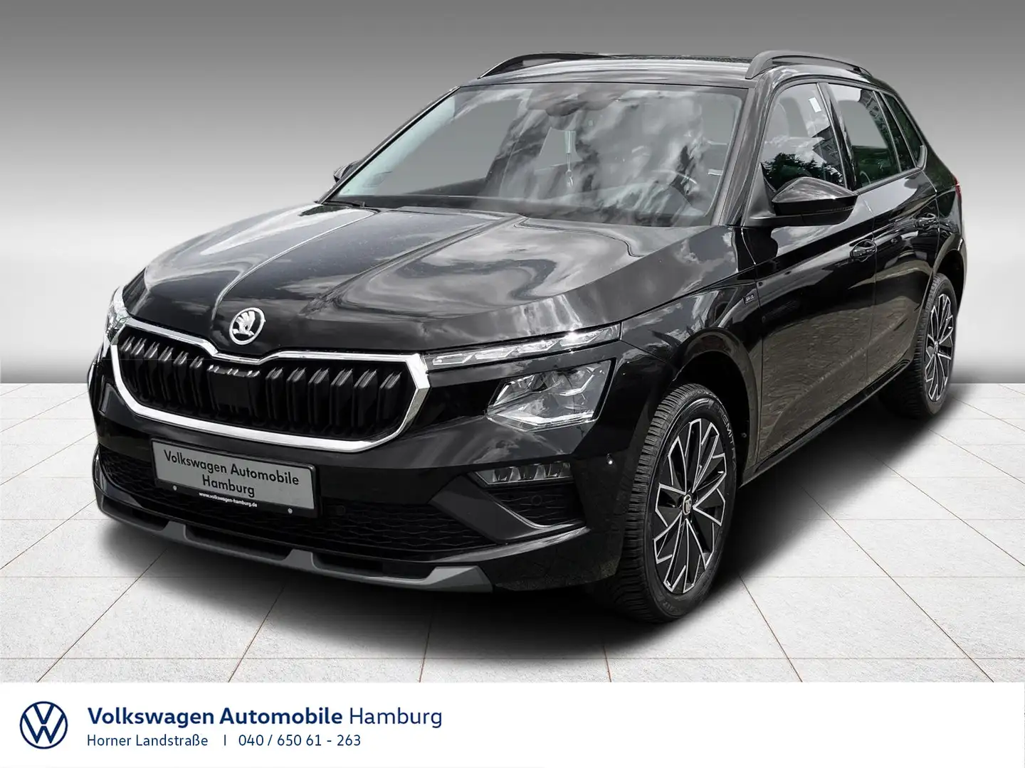 Skoda Kamiq Selection 1.0 TSI DSG Einparkhilfe CarPlay Schwarz - 1