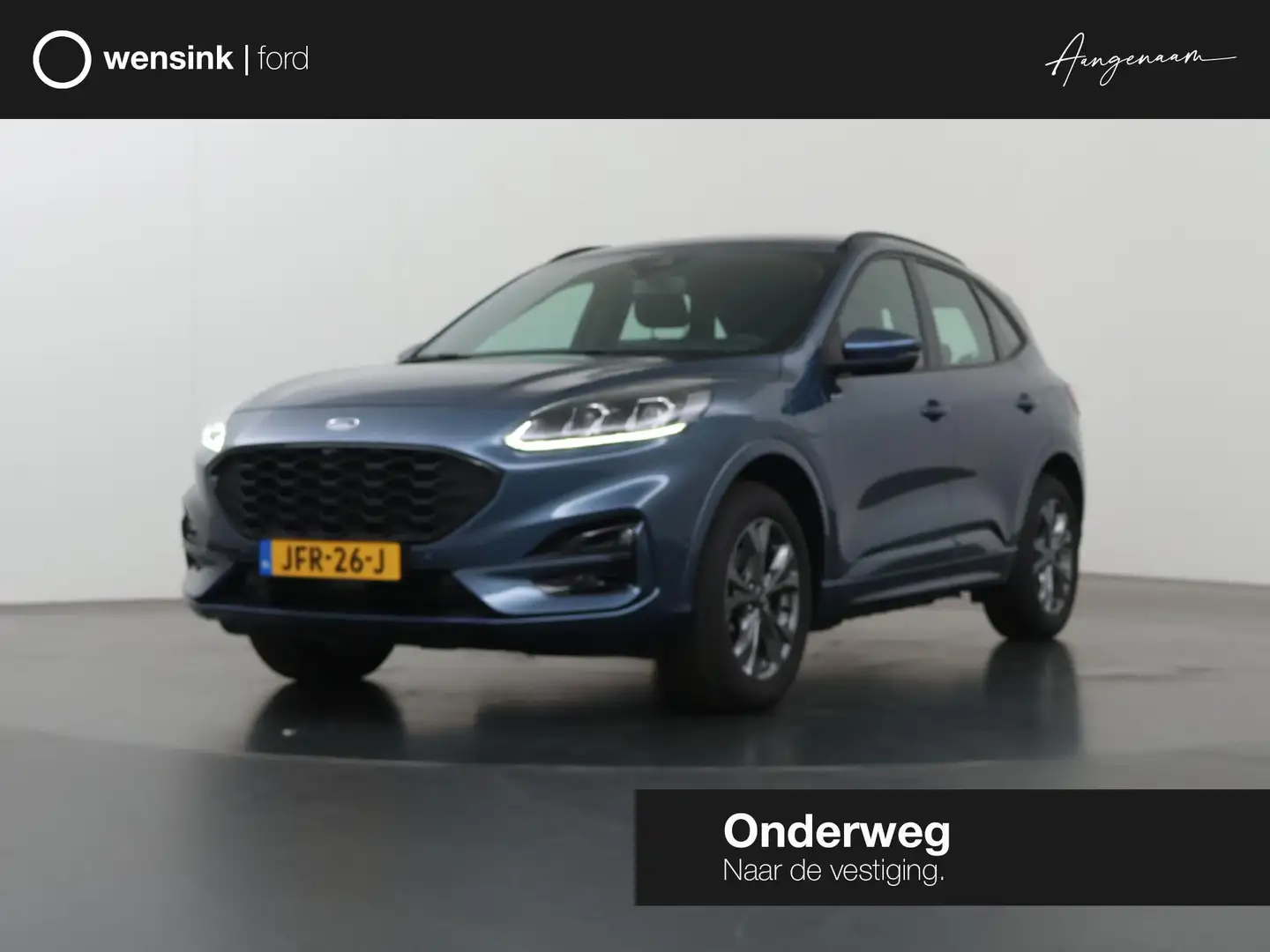 Ford Kuga 2.5 PHEV ST-Line | Trekhaak | Winterpakket | Head- Blauw - 1