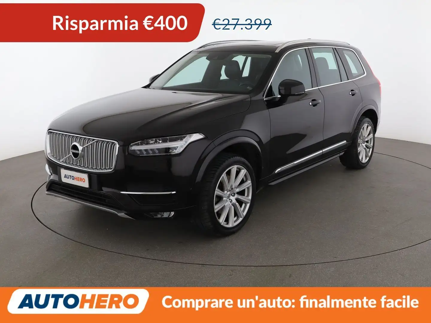 Volvo XC90 2.0 D5 Inscription AWD Noir - 1