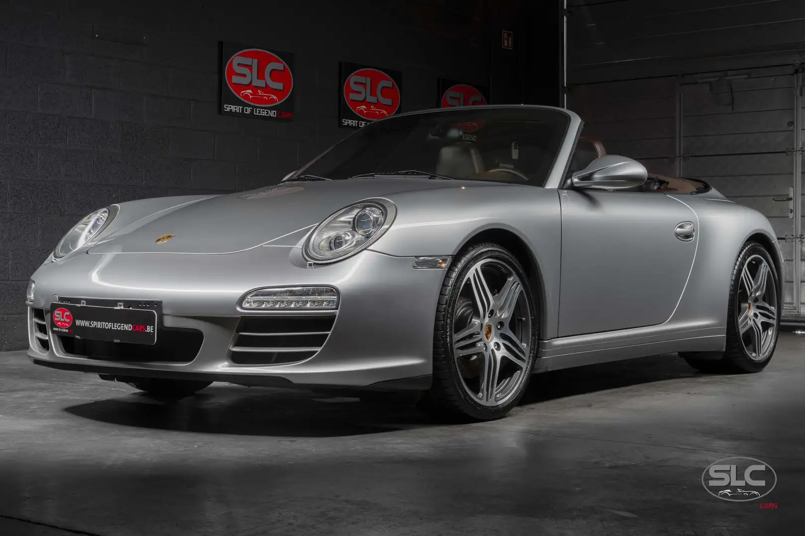 Porsche 997 911 Carrera 4 Cabrio PDK Chrono/PASM/PDLS/PDLS... Silber - 1