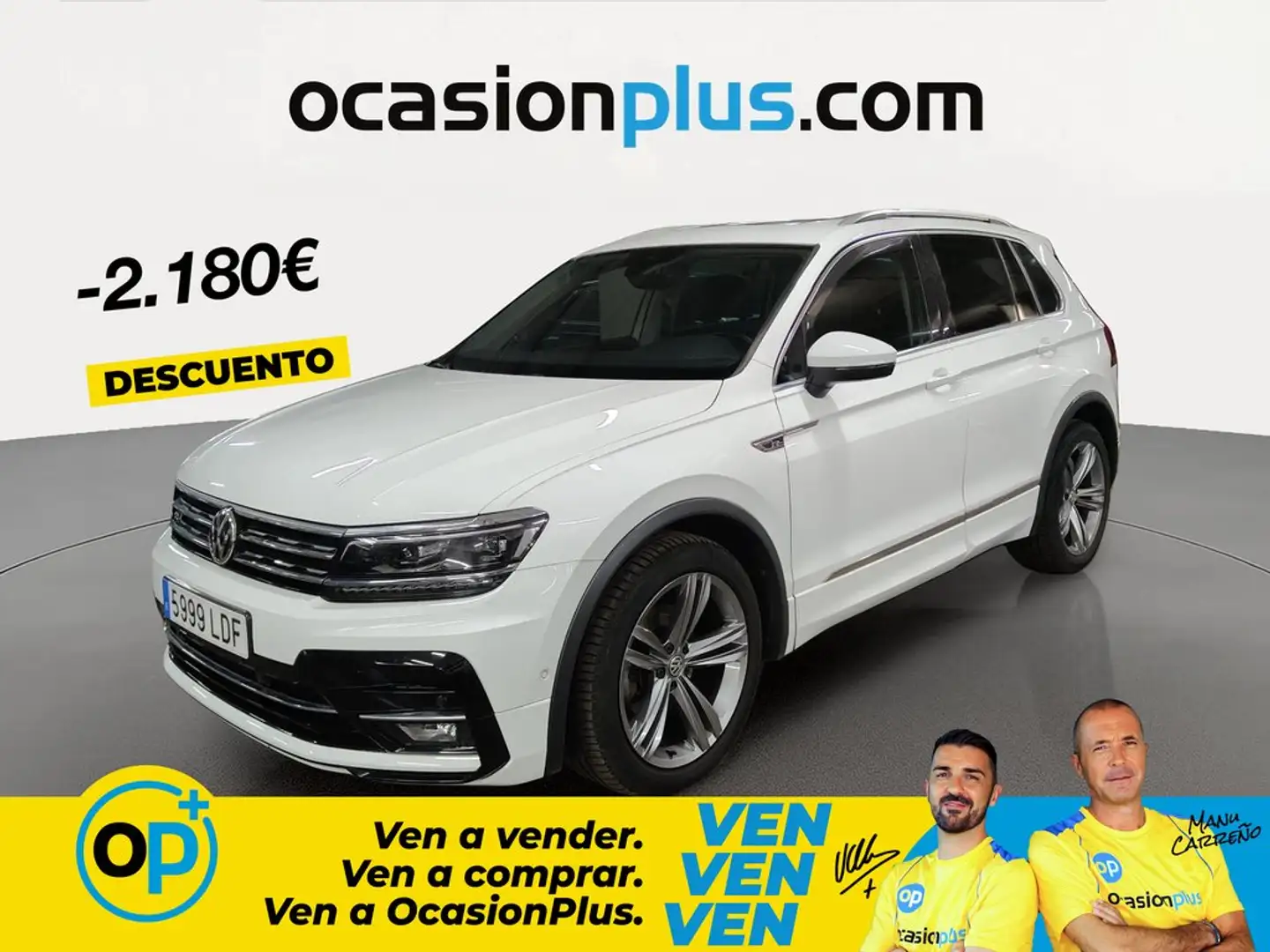 Volkswagen Tiguan 1.5 TSI Sport DSG 110kW Blanco - 1