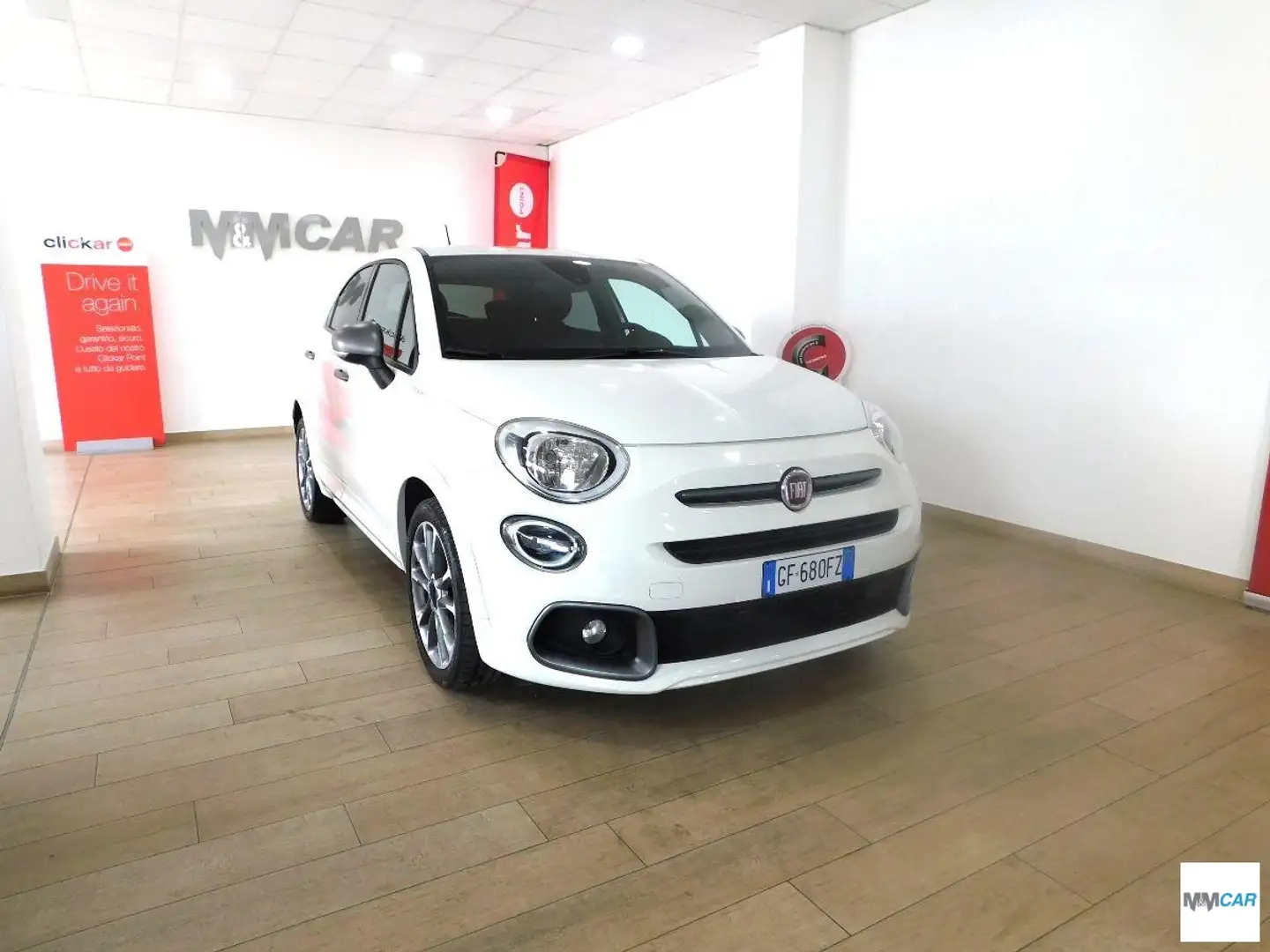 Fiat 500X 1.3 M.Jet 95 CV Sport Weiß - 1
