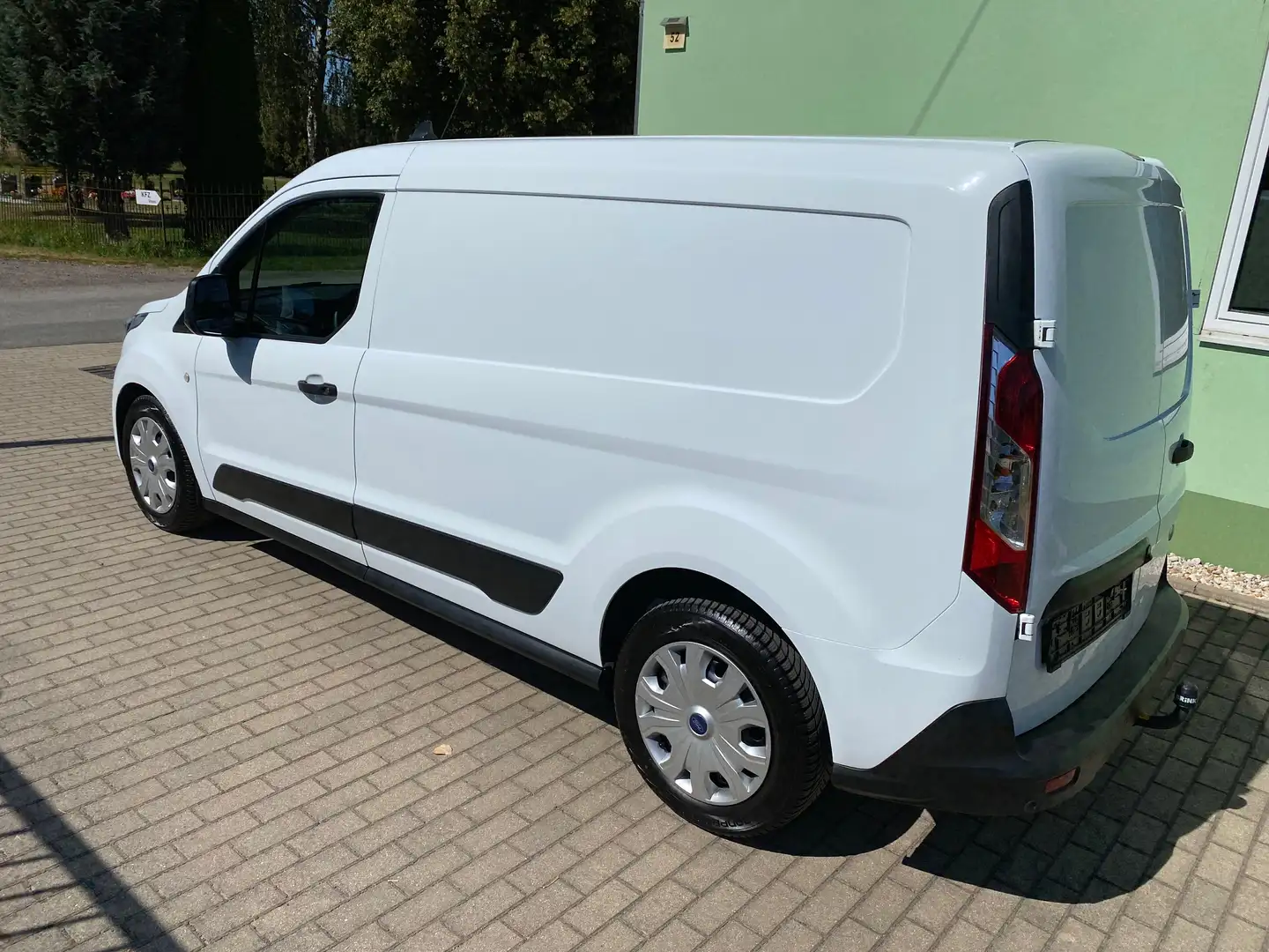 Ford Transit Connect Kasten lang*Automatik*1.Hand*HU/AU Neu*Scheckheft* Weiß - 2