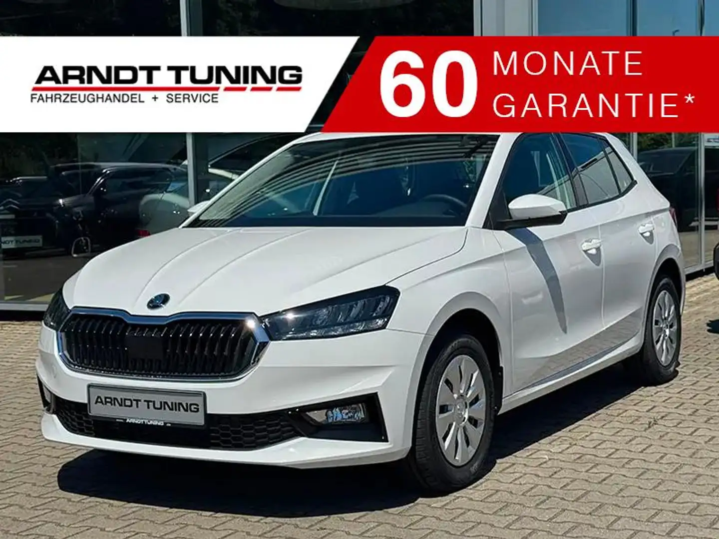 Skoda Fabia 1.0 TSI 116 DSG Selection 5-Jahre Garantie Weiß - 1