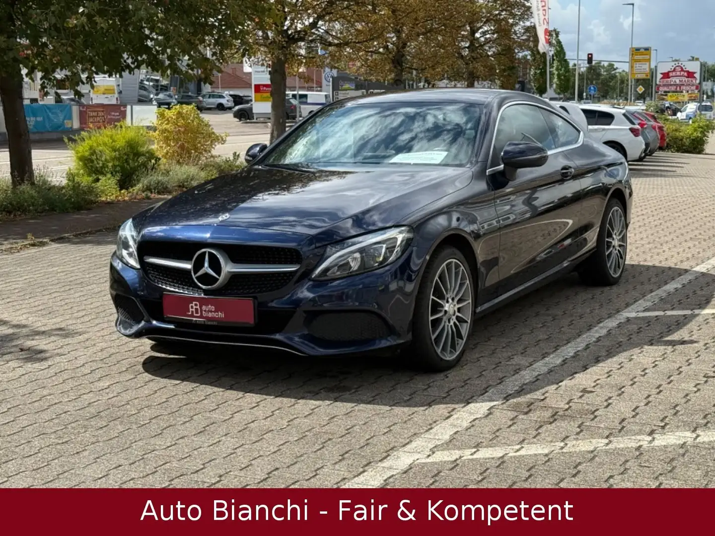 Mercedes-Benz C 400 V6 4Matic Coupé | 2.Hand | LED | Leder Blau - 1