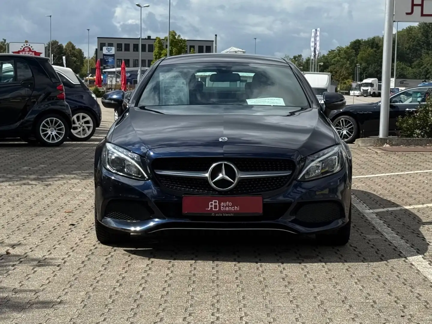 Mercedes-Benz C 400 V6 4Matic Coupé | 2.Hand | LED | Leder Blau - 2