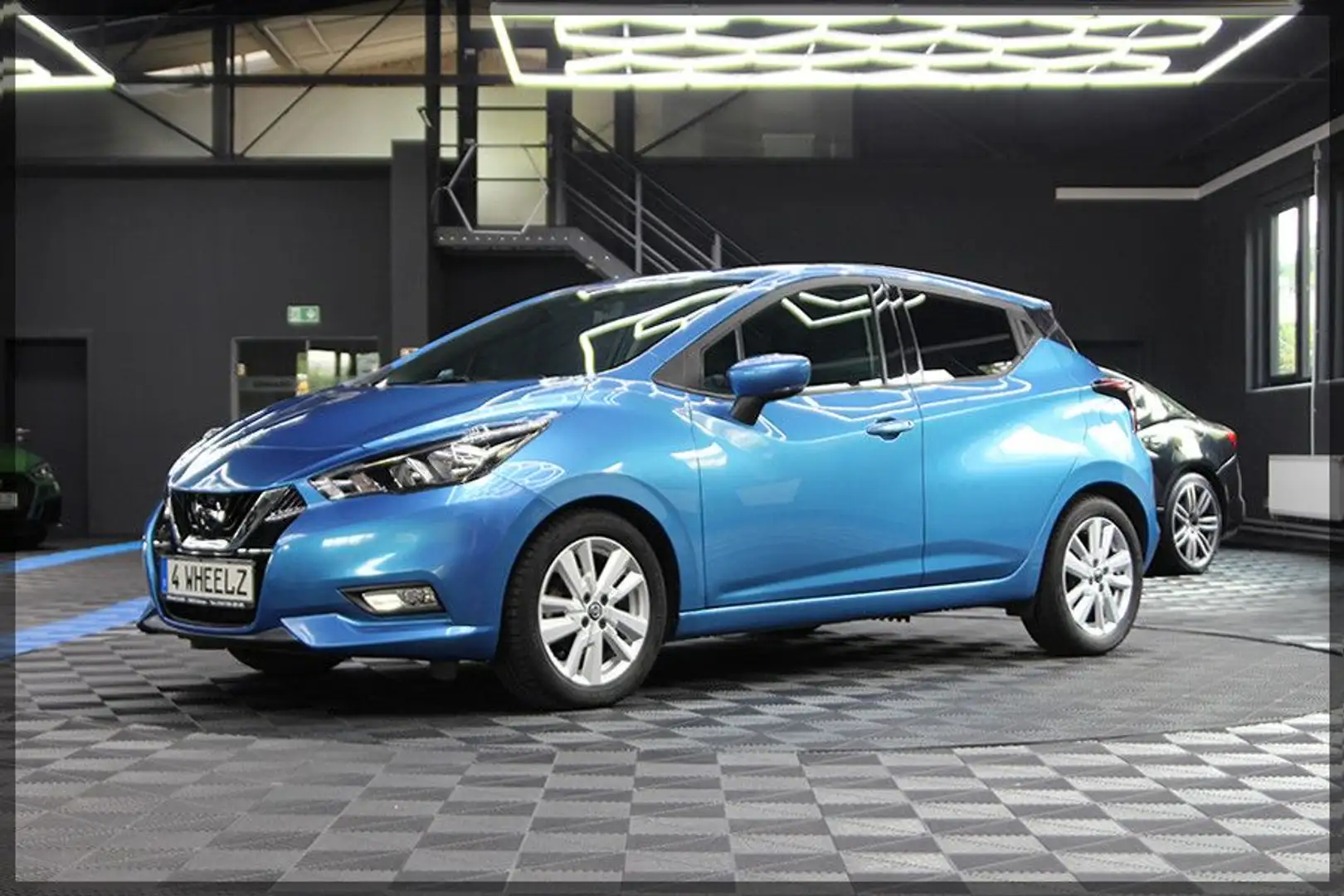 Nissan Micra 1.0 IG-T 100 N-CONNECTA CAM / SITZHEIZUNG Azul - 2