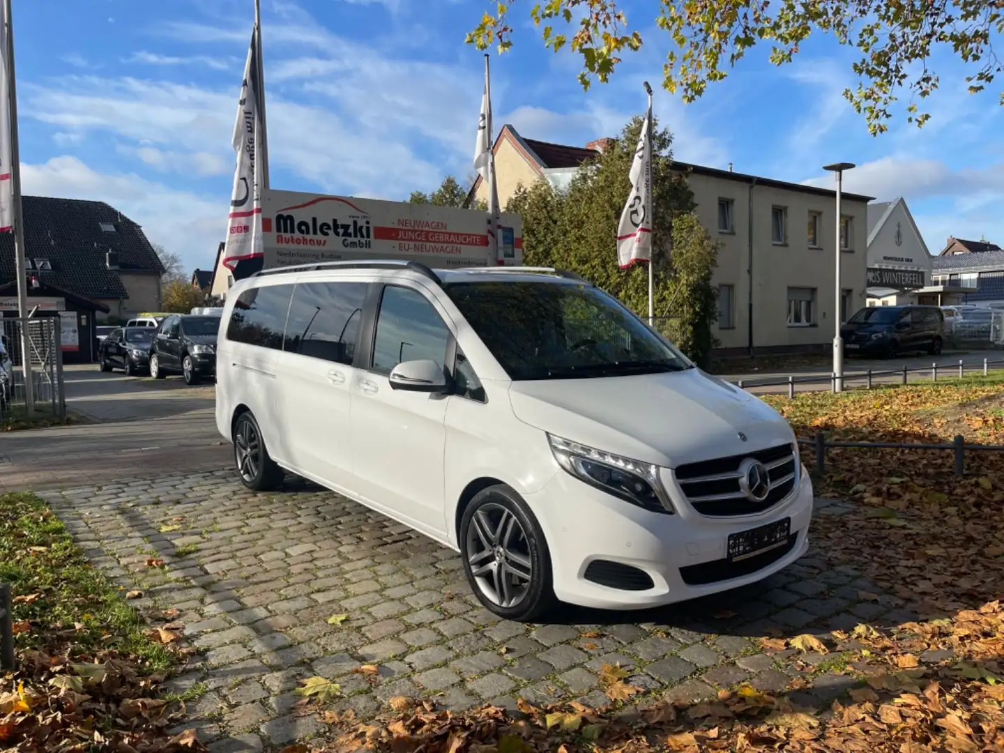 Mercedes-Benz V 250 d Edition Extralang*Distronic*6.Sitze*Navi* Bílá - 1