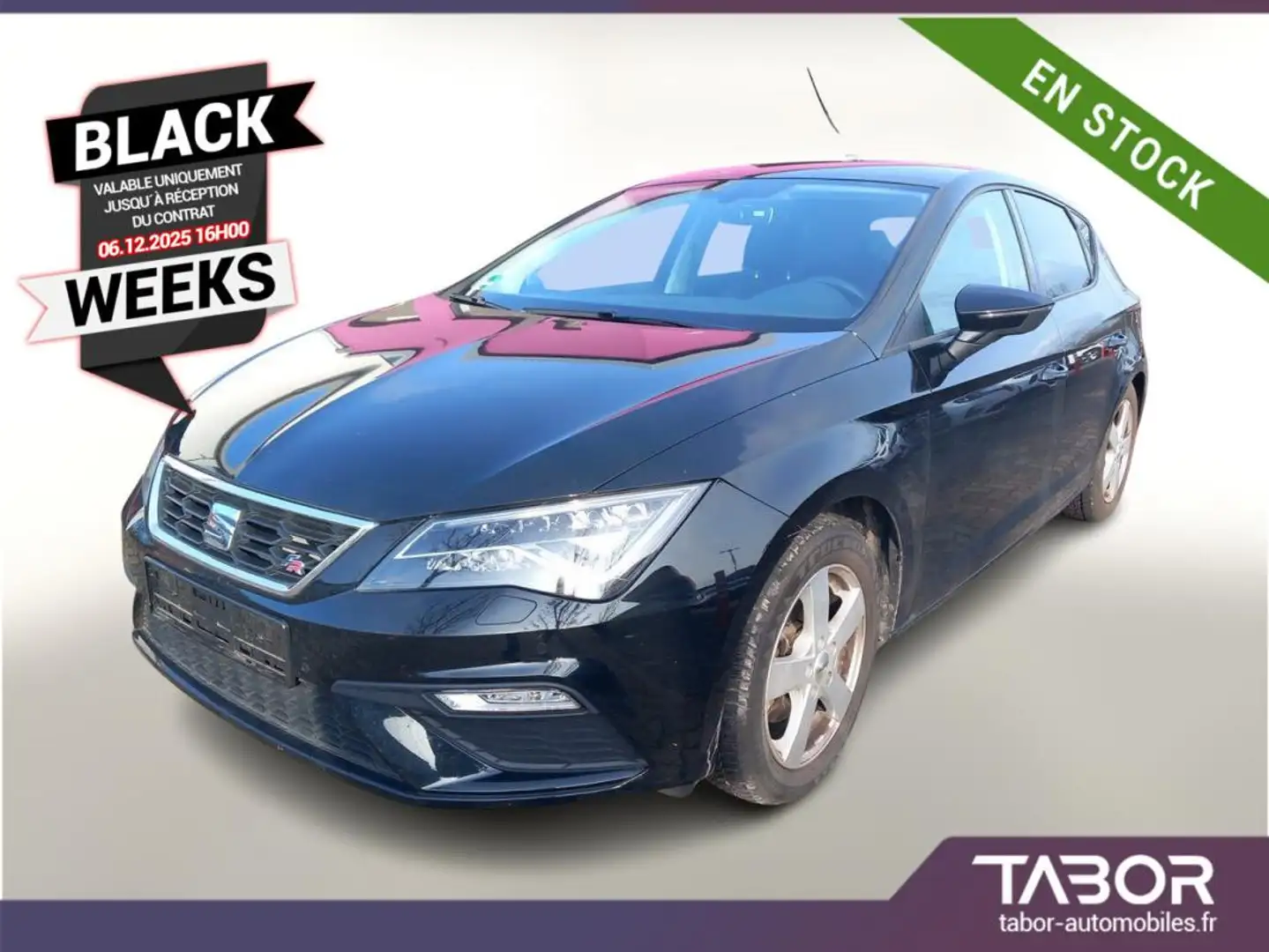 SEAT Leon 1.4 TSI 150 FR LED PDC FullLi Cam Noir - 1