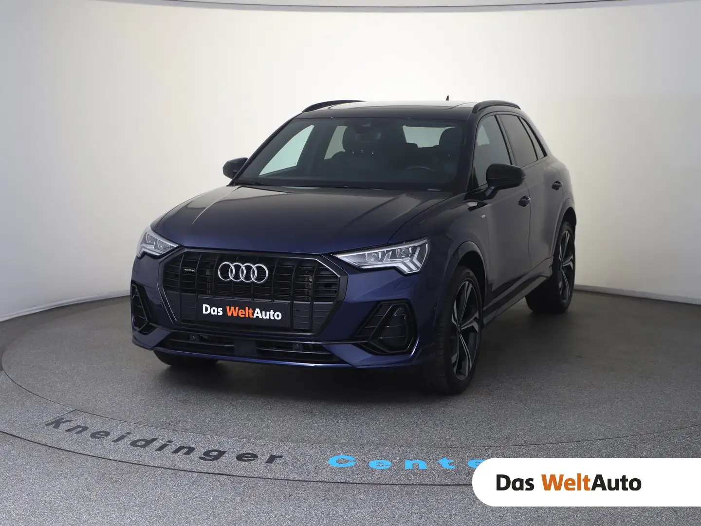 Audi Q3 35 TDI quattro S line exterieur Blau - 1