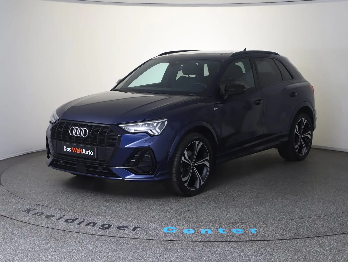 Audi Q3 35 TDI quattro S line exterieur Blau - 2