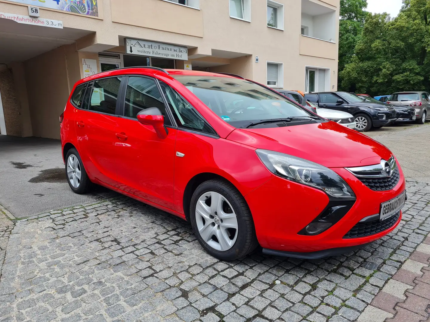 Opel Zafira Tourer Edition/1.Hand/Scheckheft/Automatik/Spurhalteassis Rojo - 1