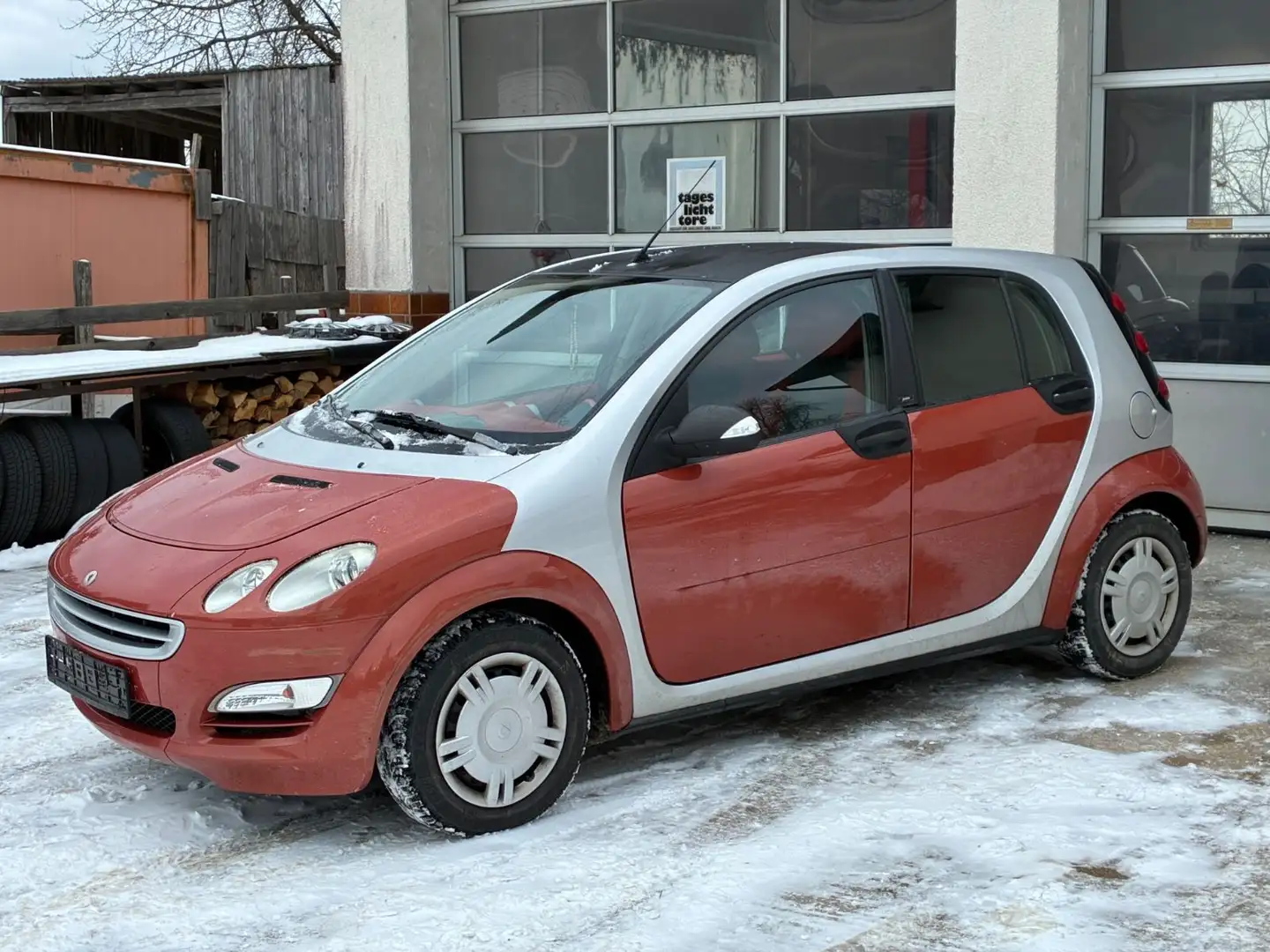 smart forFour 1,1 pulse   Sitzheizung/8FACH/Rücksitzb. Rot - 2