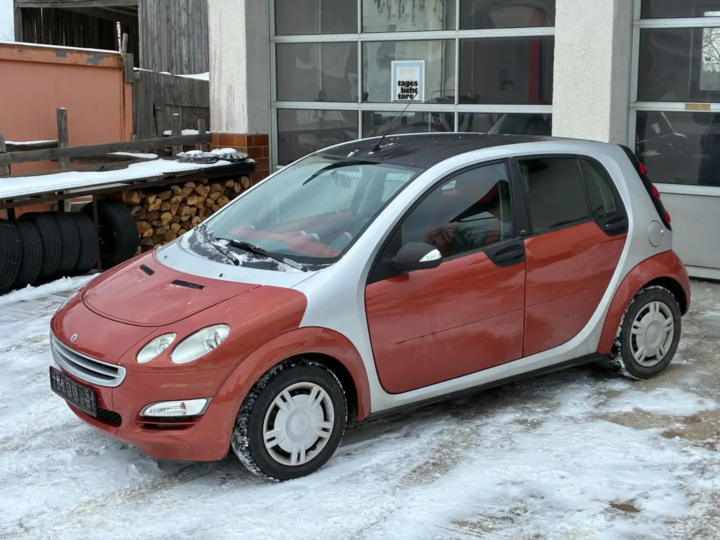 smart forFour 1,1 pulse   Sitzheizung/8FACH/Rücksitzb. Rot - 1