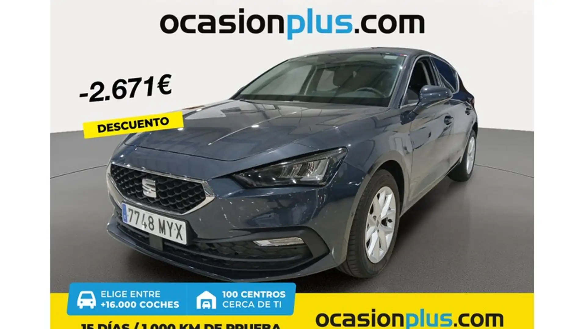 SEAT Leon 1.5 TSI S&S Style XS 115 Gris - 1