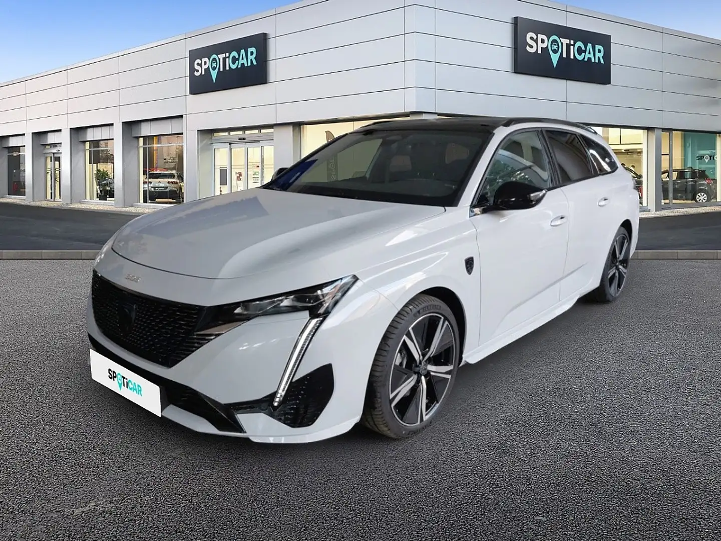 Peugeot 308 SW Hybrid 145 e-DSC6 GT Weiß - 1