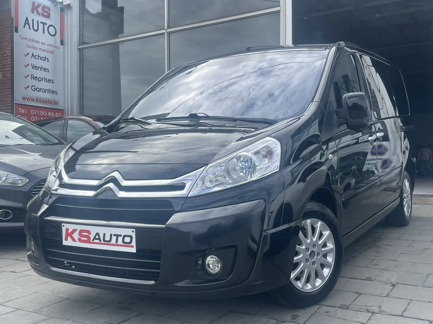 Citroen Jumpy 2.0HDI/172.883KM/CLIM AUTO/8 PLACES/EURO 5B Чёрный - 1