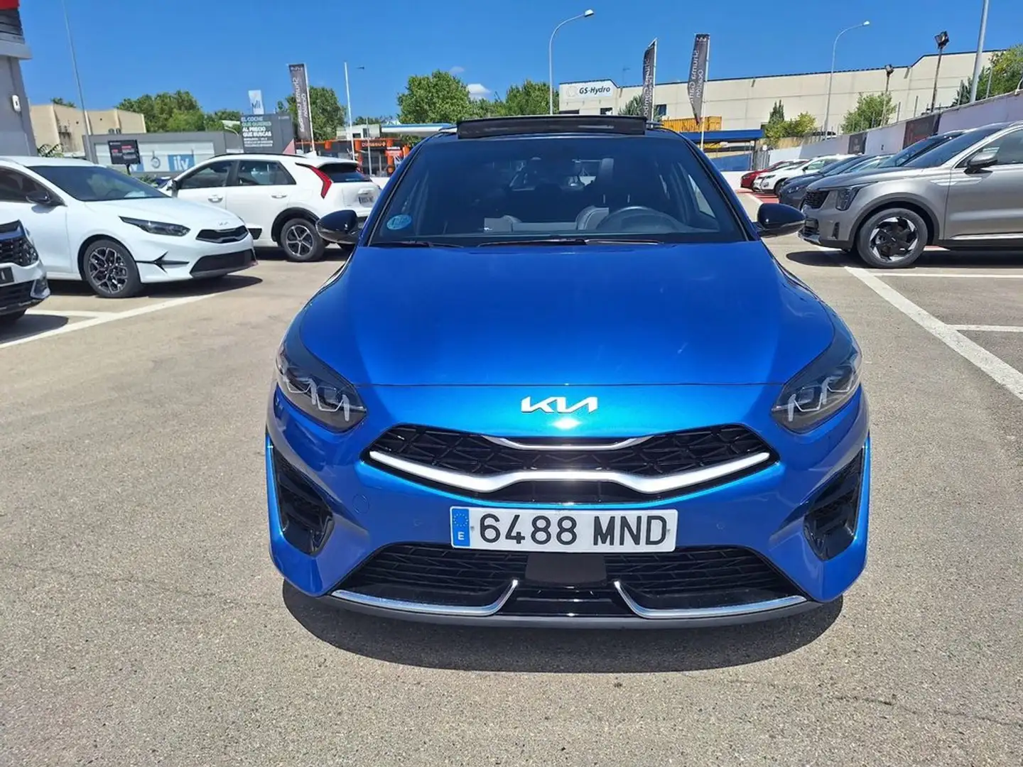 Kia 1.5 MHEV 103kW (140CV) GT Line DCT Синій - 2