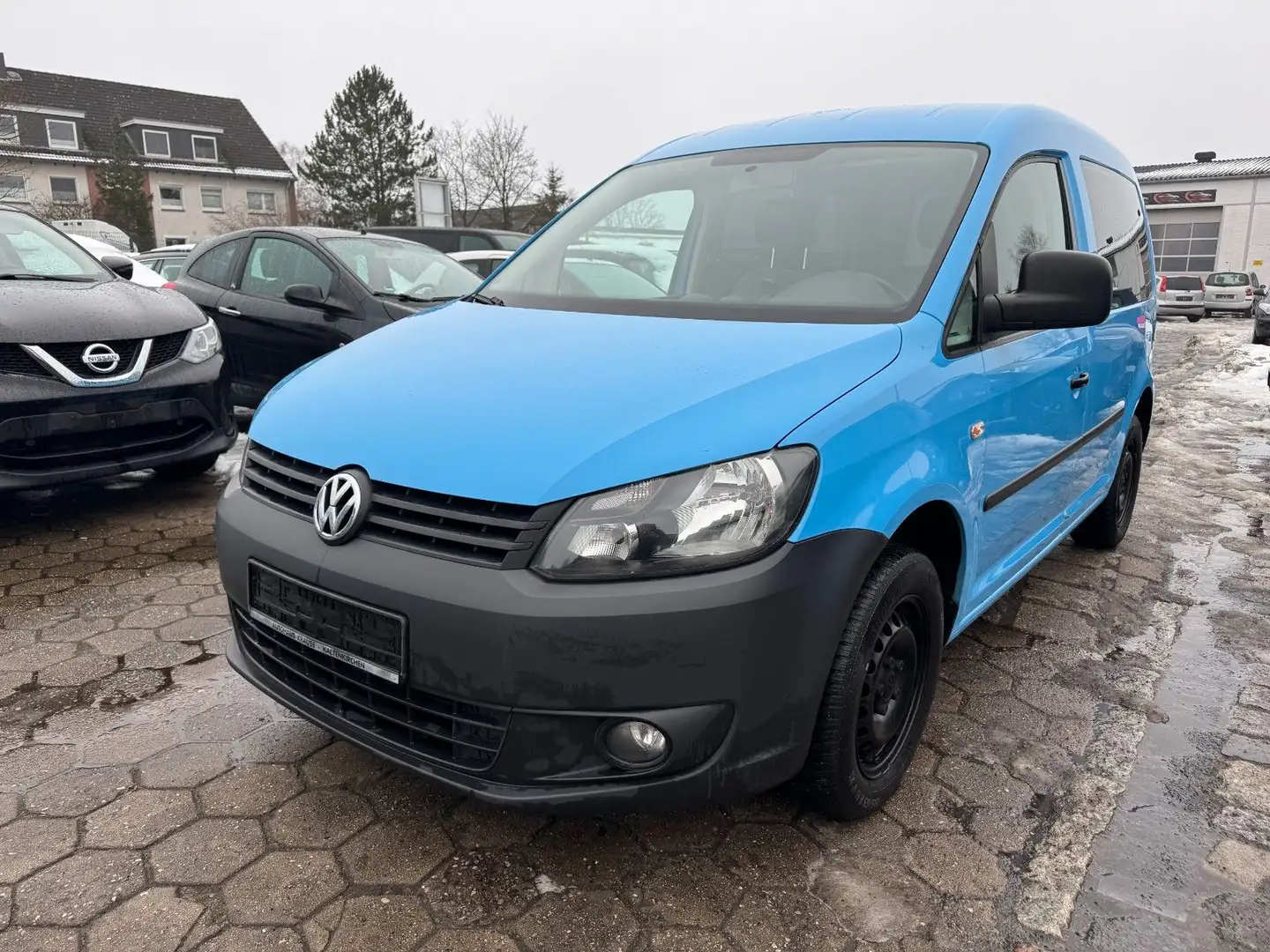 Volkswagen Caddy Kasten EcoProfi BMT*SHZ*Klima*PDC*NAVI Blau - 1