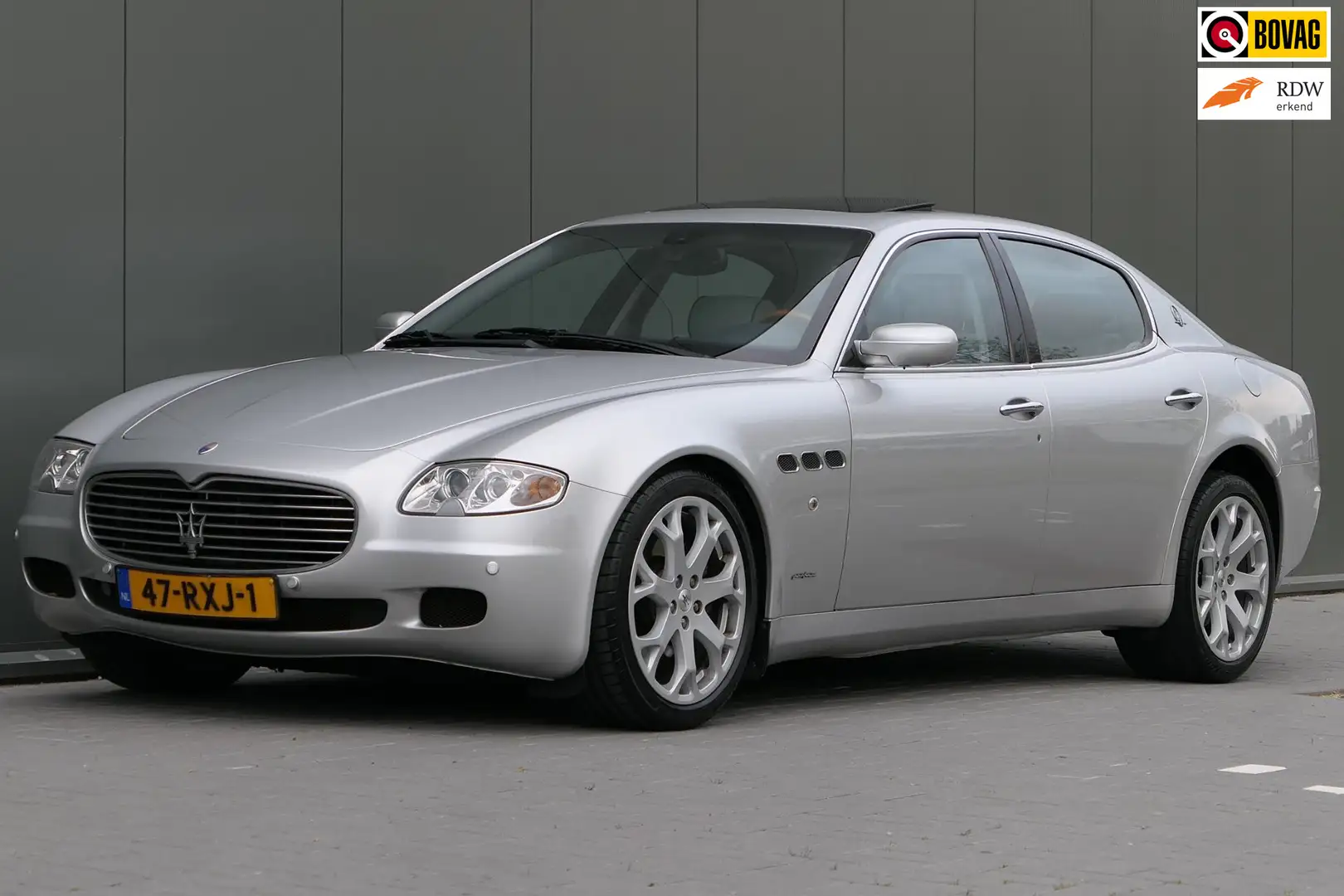 Maserati Quattroporte 4.2 ZF automaat Youngtimer Schuifdak Memory Grau - 1