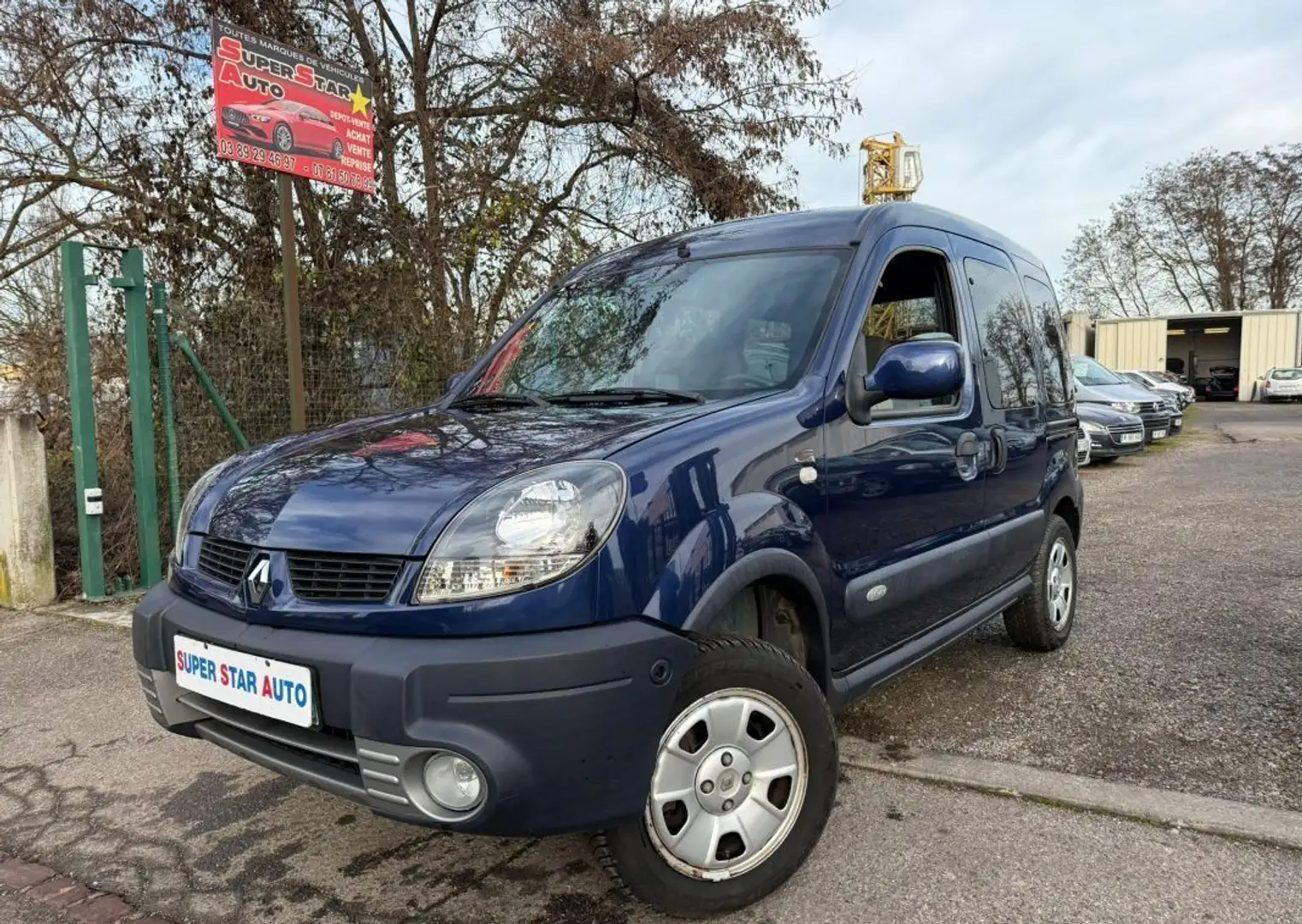 Renault Kangoo 1.6l 16S 4X4 FAIRWAY 95CV 2005 Bleu - 2