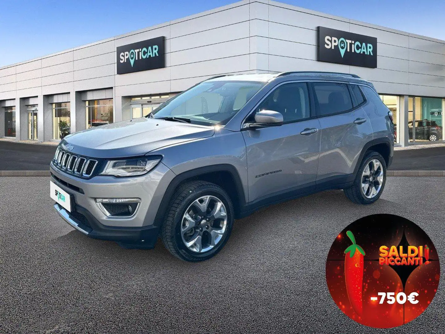 Jeep Compass 1.4 MAir2 125kW Limited 4WD Auto Grigio - 1
