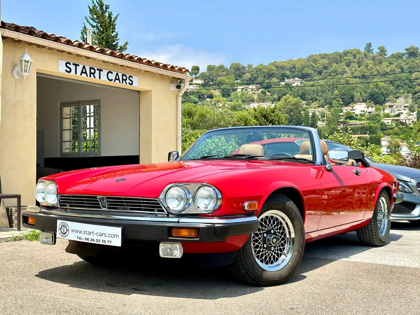 Jaguar XJSC XJS-C V12 A Piros - 1