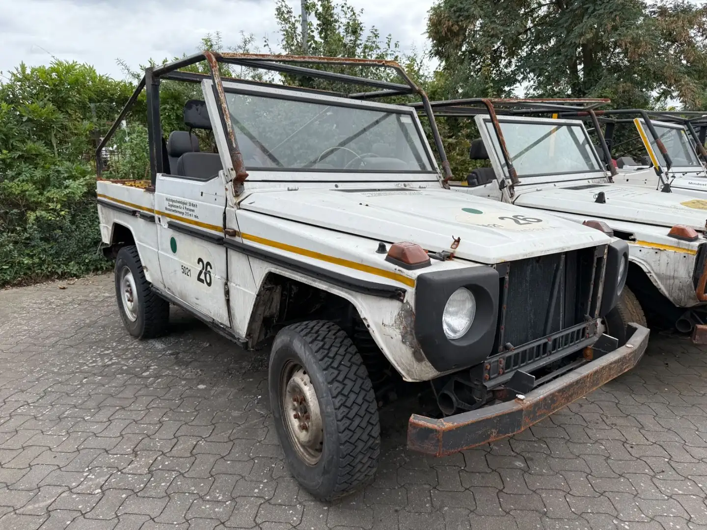 Mercedes-Benz G 290 DIESEL, EX BERGWERK Weiß - 1