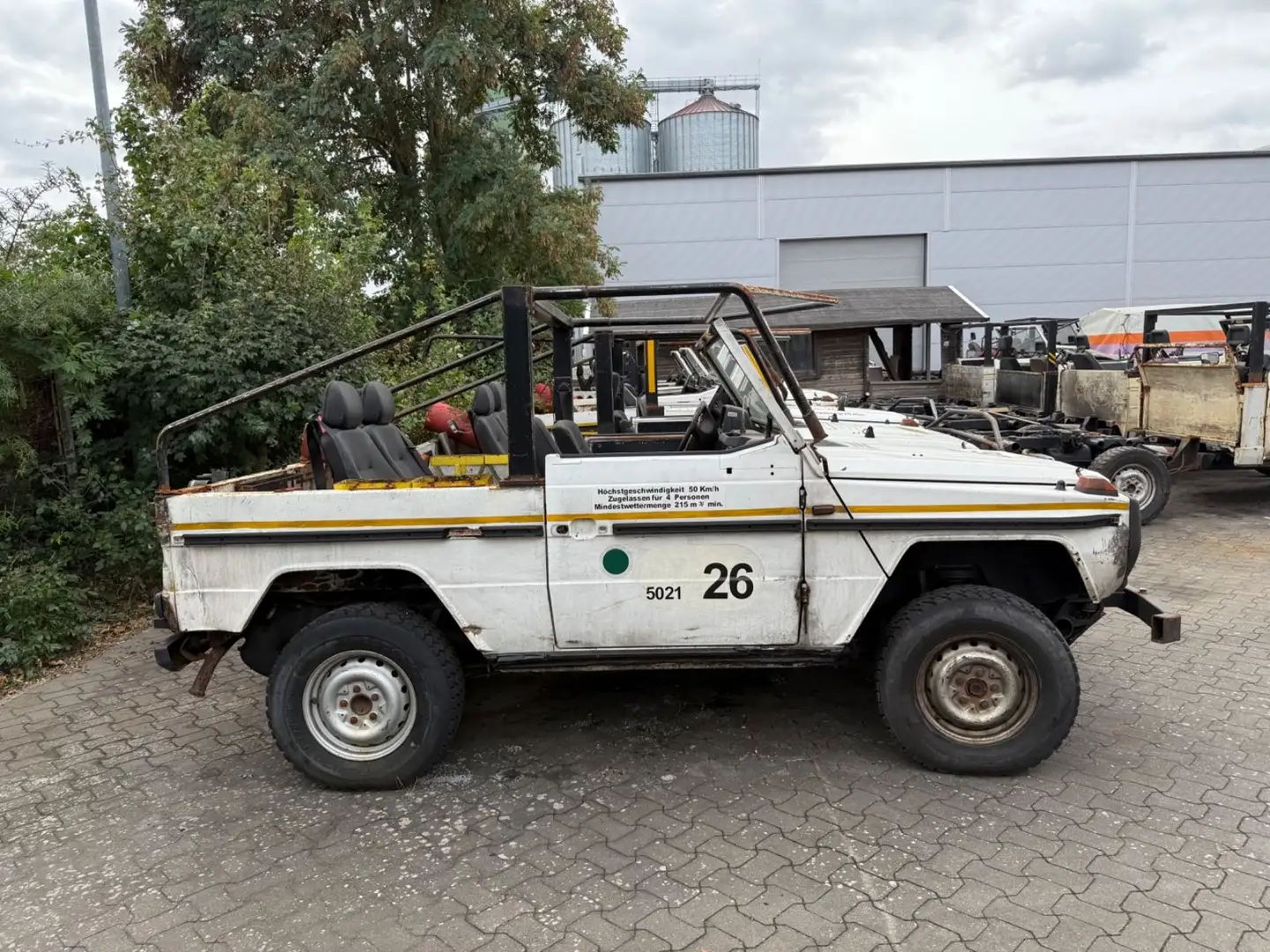 Mercedes-Benz G 290 DIESEL, EX BERGWERK Weiß - 2